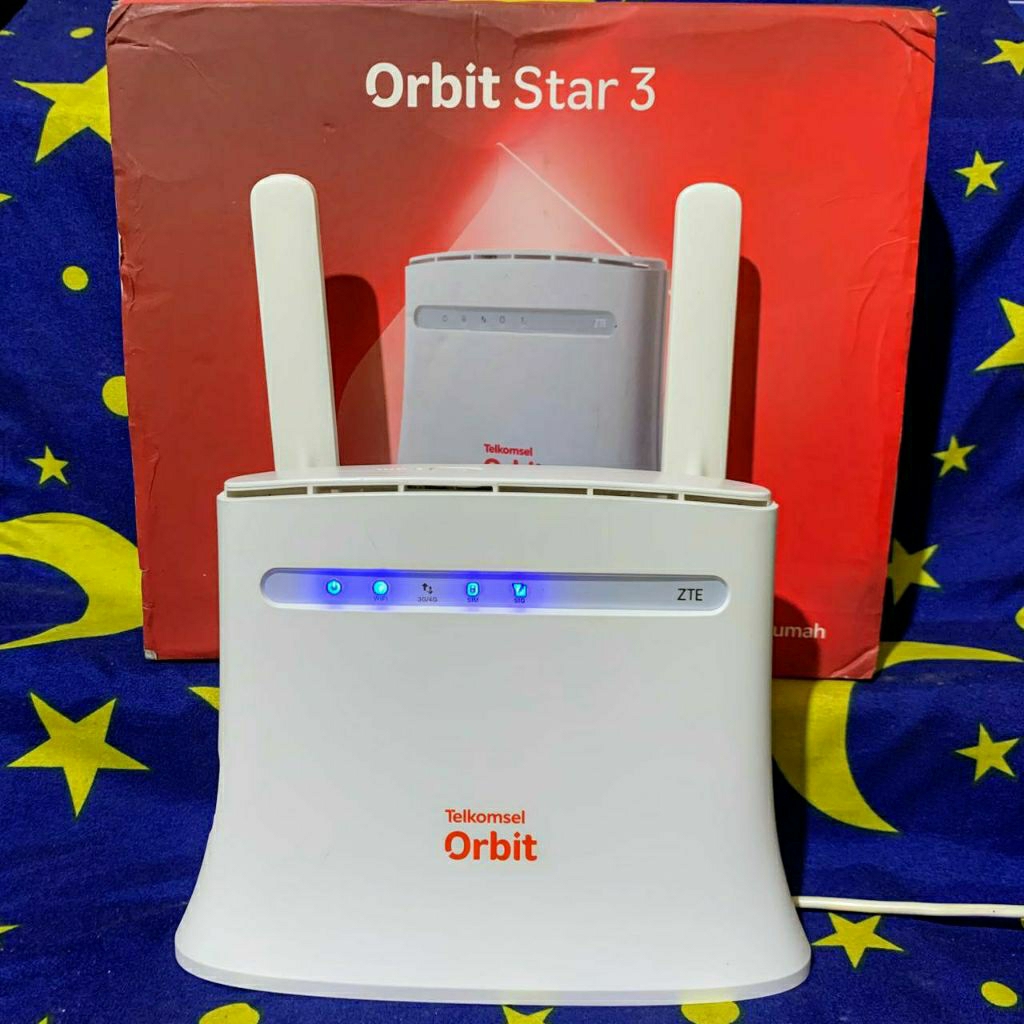 Orbit Star 3 MF283U ZTE 4G Router Unlock Alloprator 4G LTE Band B1'B3'B8'B40