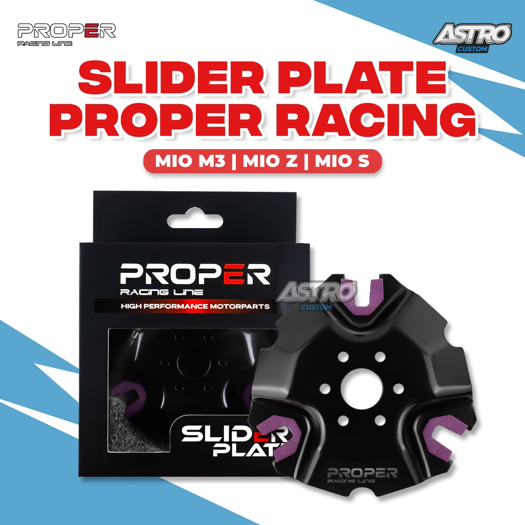 Proper Slider Plate Mio M3 X-Ride Soul GT 125 Gear 125 Mio S Freego Ramplate Slide Piece Racing CVT