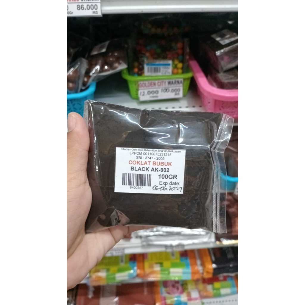 

Coklat Bubuk AK 902 Black 100gr (Aneka Kakao)