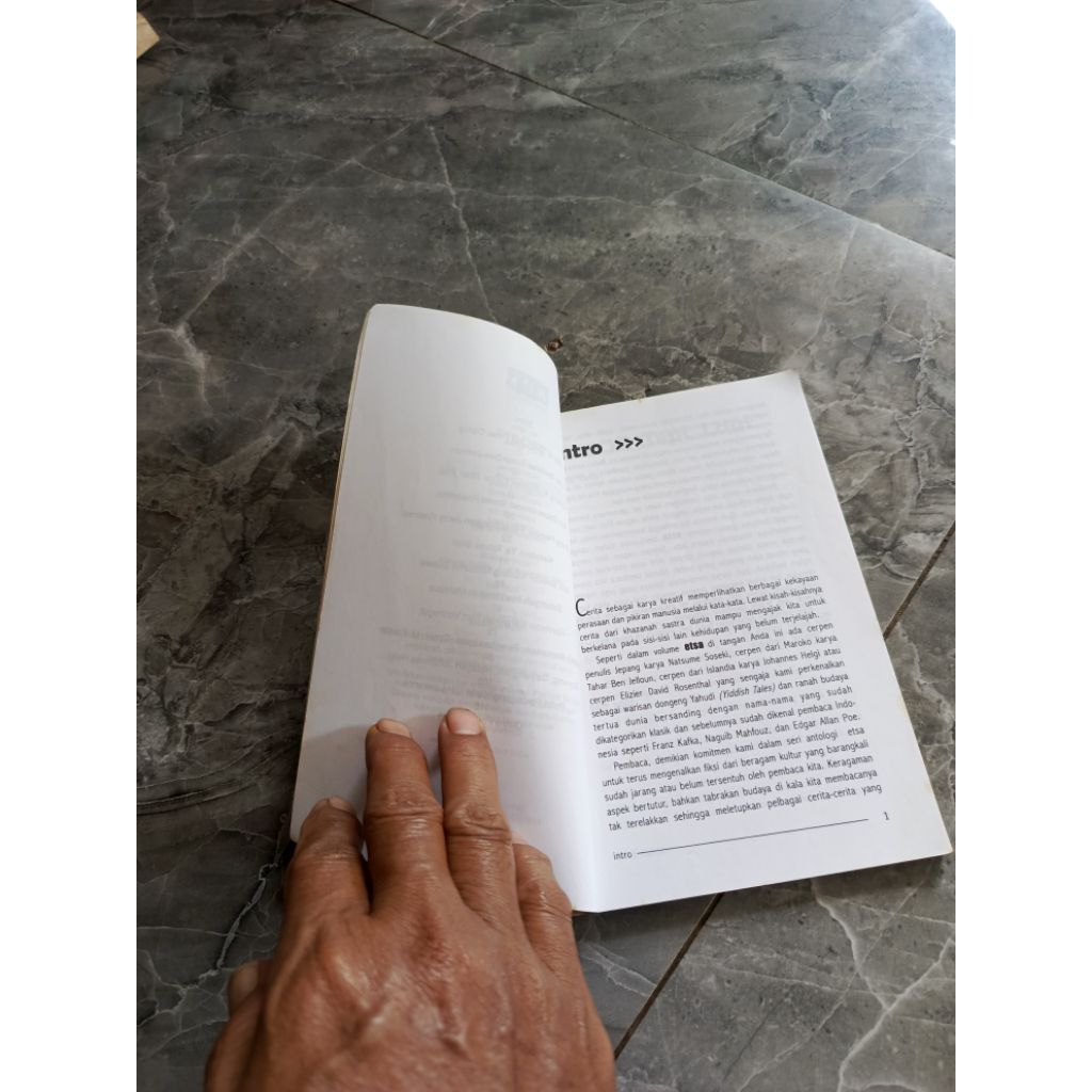 etsa ALBUM ESAI & CERPEN #02-D2 buku  literatur