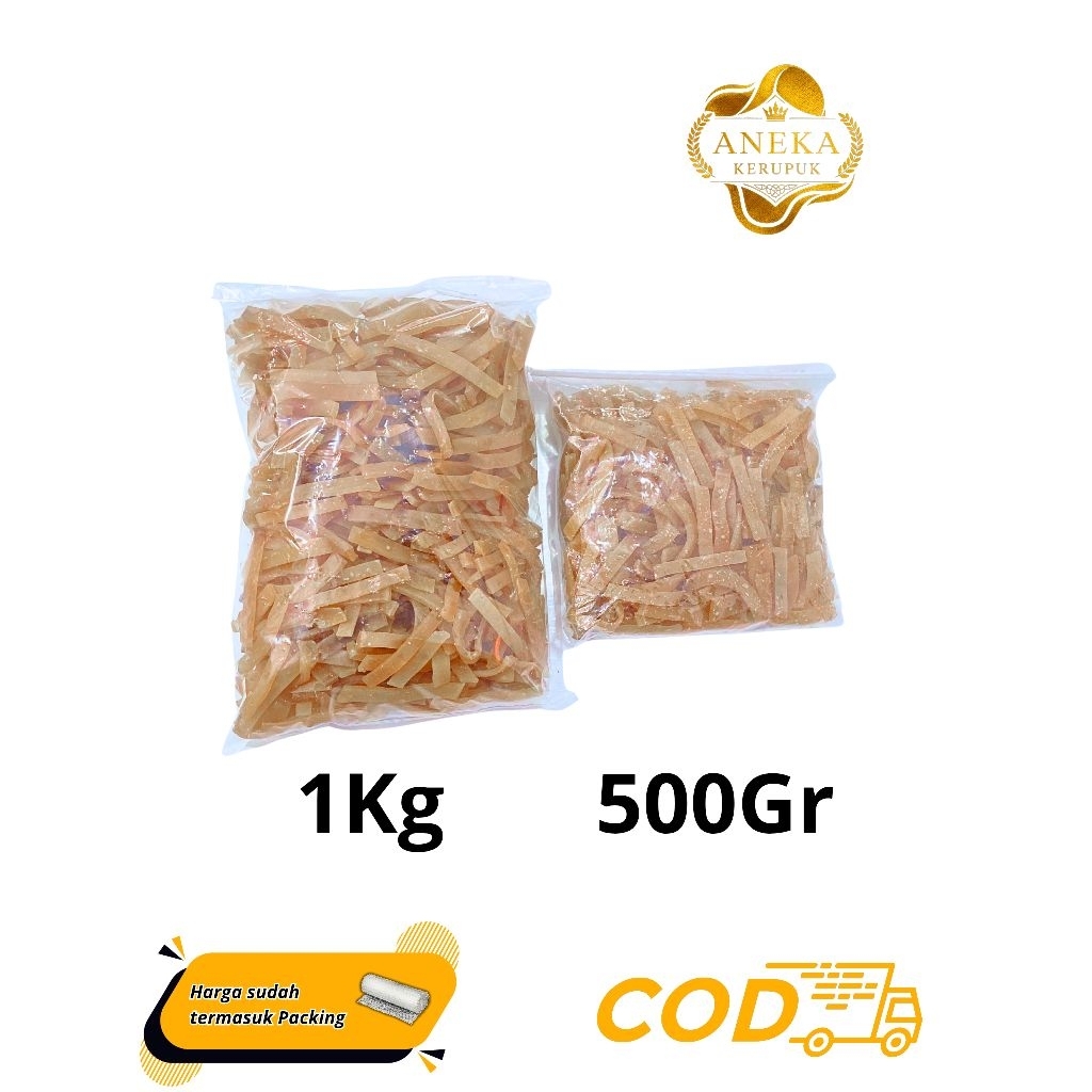 

KERUPUK STIK TAHU/KERUPUK MENTAH RASA TAHU