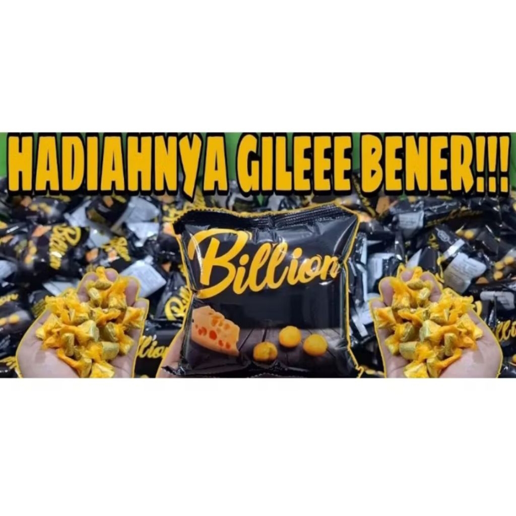 

Ciki berhadiah uang tunai bilion paket hemat isi 10 pcs baru