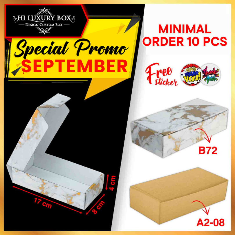 

Kotak Kado | Packaging Aksesoris | Box Souvenir | Kraft | Murah 17x8x4 | A2-08