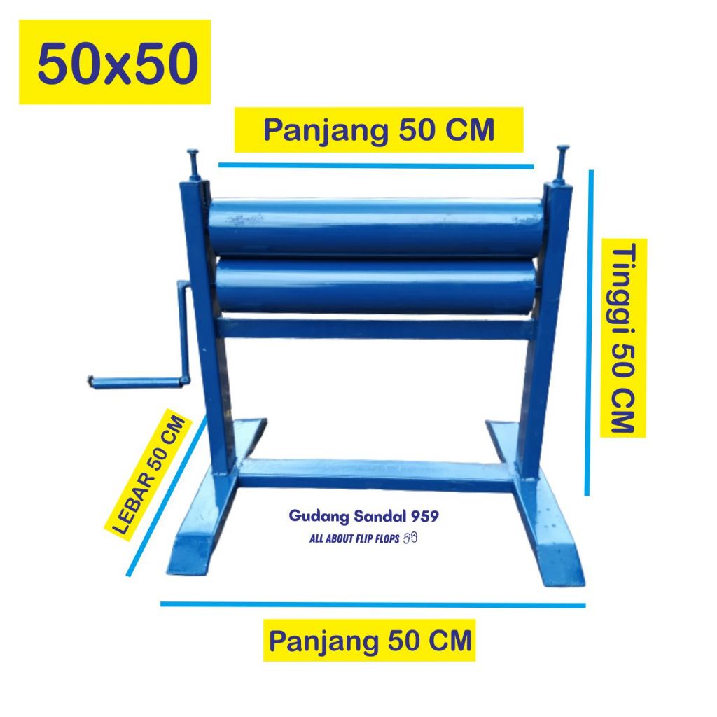 MESIN ROLL PRESS SENDAL JEPIT, SENDAL HOTEL, KERTAS, KULIT, SPON, BUSA, KAIN, INSOLE DLL (KHUSUS MAT