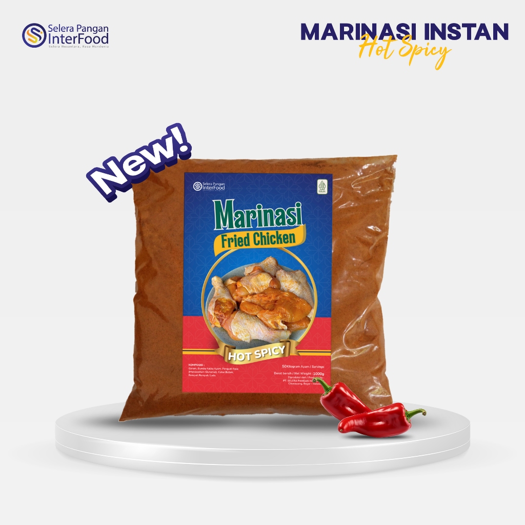 

NEW!! Bumbu Marinasi Hot Spicy kemasan 1kg
