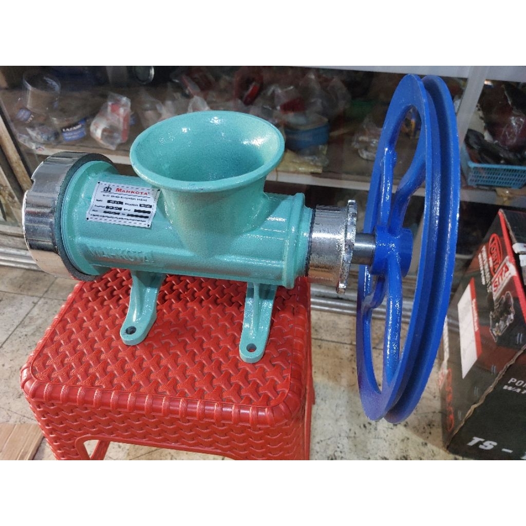 Gilingan daging 32 Mahkota , mahkota 42 / gilingan kacang kacangan(body cor tebal)