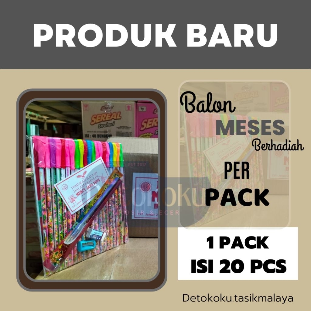 

Ballon Meses Berhadiah [PER PACK]