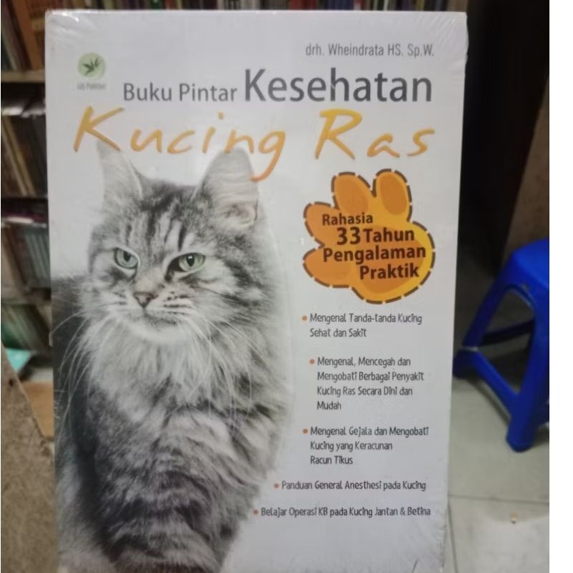 buku pintar kesehatan kucing ras