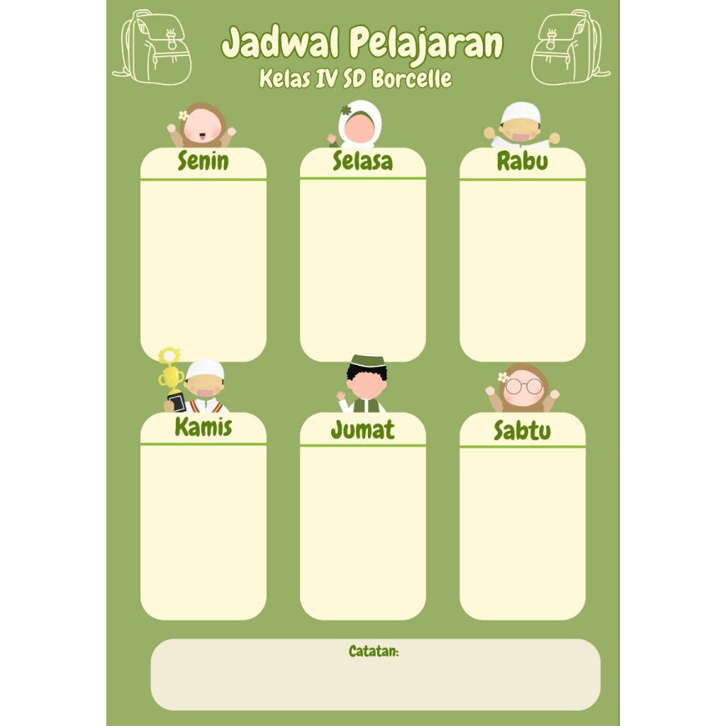 

Jadwal Pelajaran Ukuran A4 HVS/ Stiker Anti Air