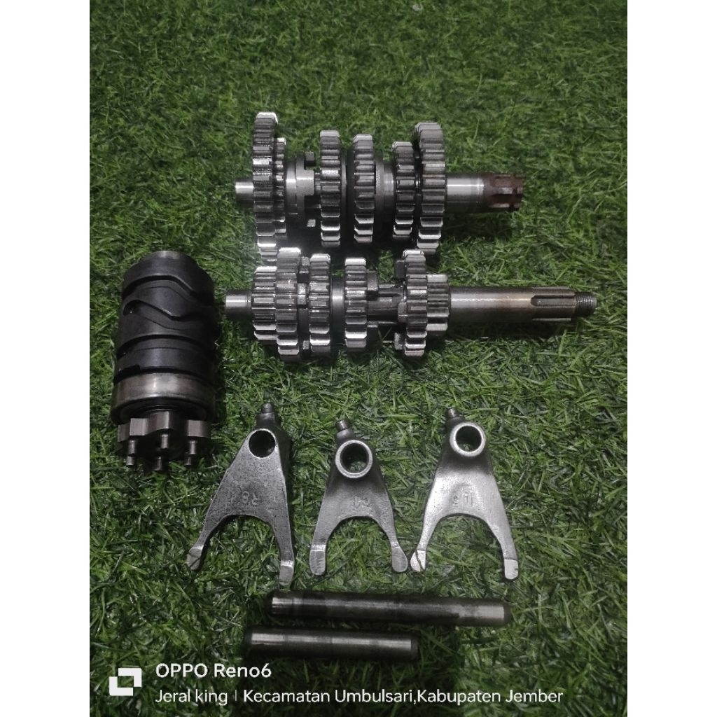 Gigi Rasio Transmisi Yamaha Touch 4XC Subtitusi Yamaha 125z Original