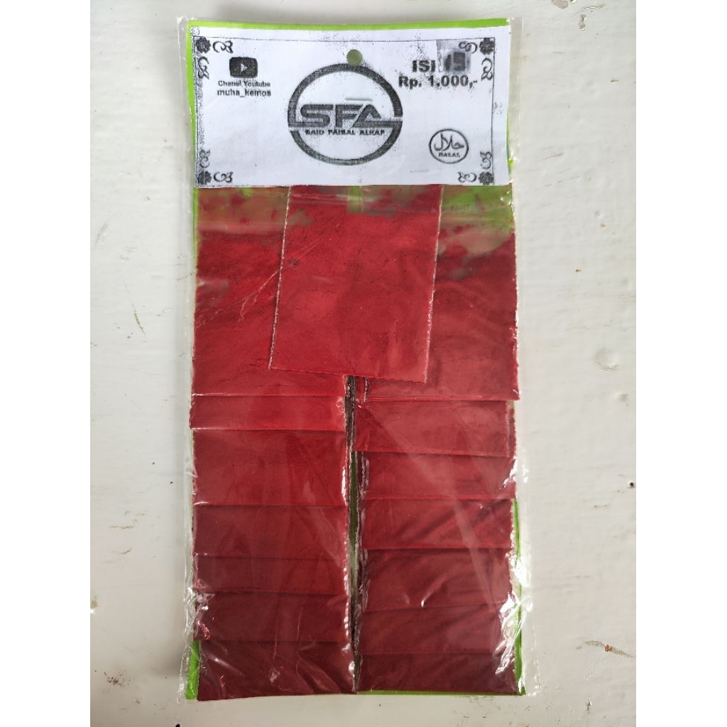 

Kesumba Merah (Pewarna Makanan)