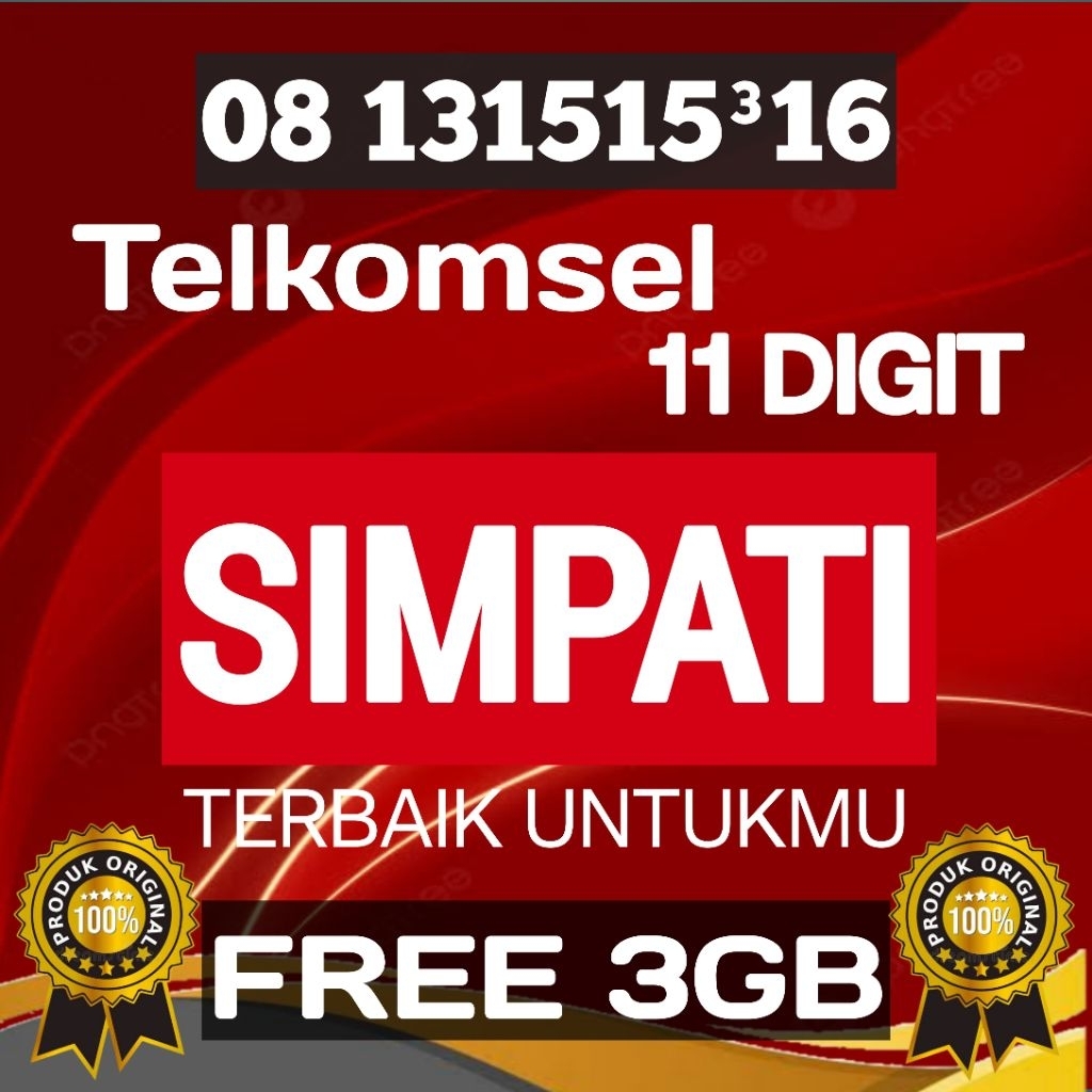 NOMOR CANTIK TELKOMSEL 11 DIGIT+3GB PART 7