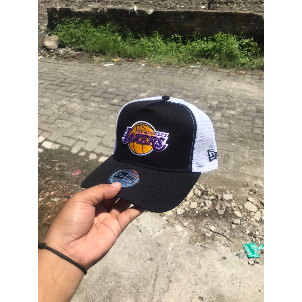 Topi Trucker Original Lakers Snapback Trucker caps Topi HipHop Original