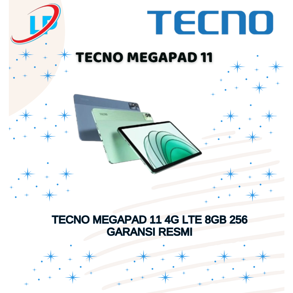 TABLET Tecno Megapad 11 4G LTE 8GB 128GB|256GB