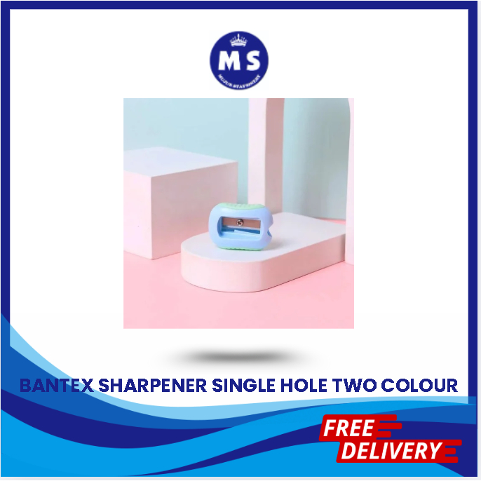

BANTEX SHARPENER SINGLE HOLE TWO COLOUR BE1007