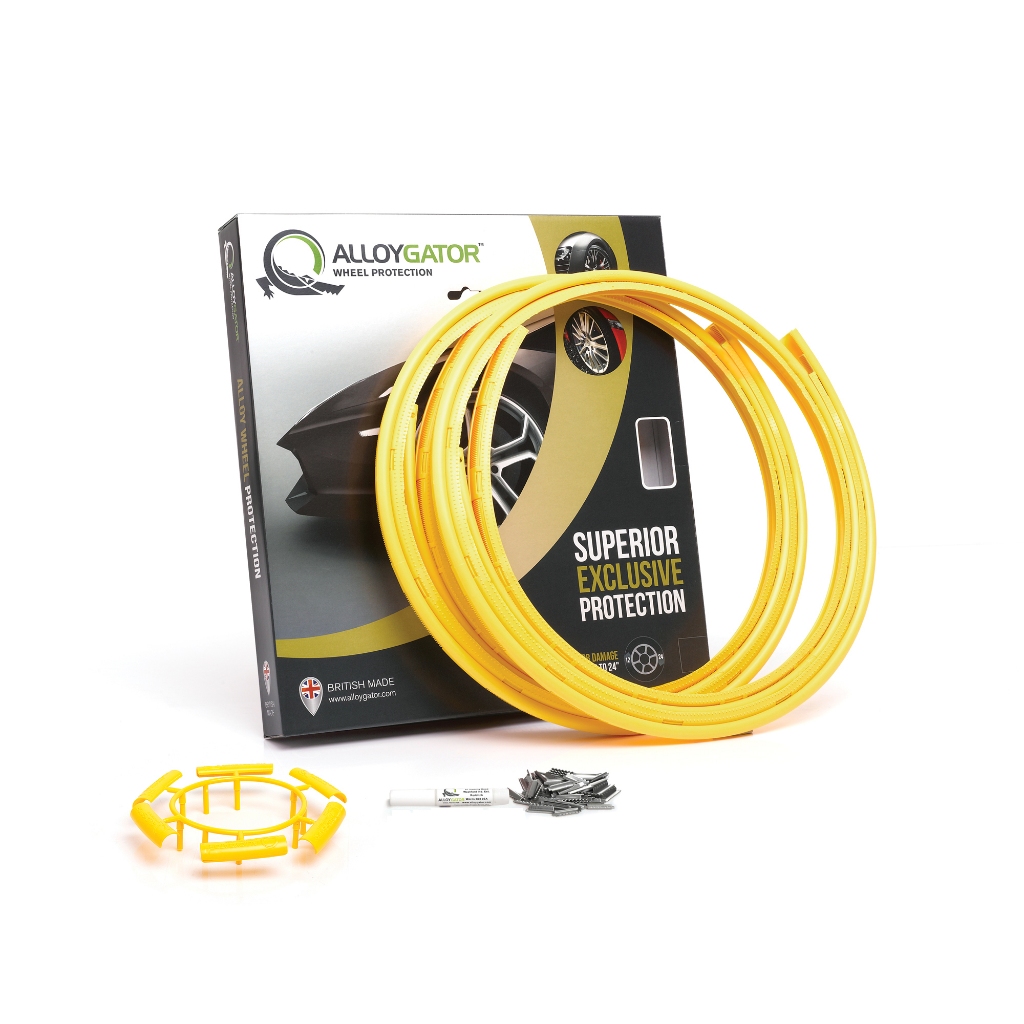 Alloygator Pelindung Velg Mobil Exlusive Yellow Ring 12-24 Inch