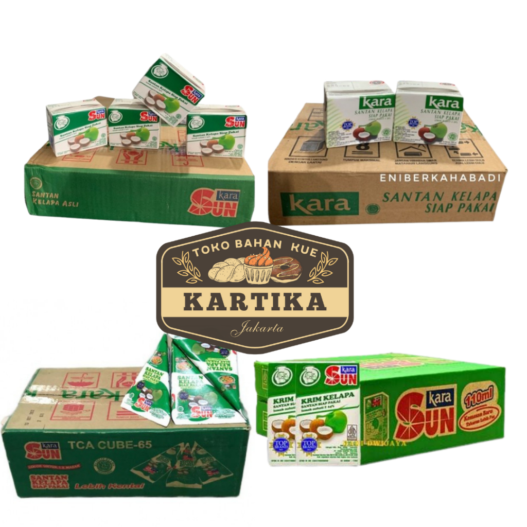 

Sun Kara Santan Siap Pakai TCA 65ml / 110ml / 200ml - KARTON