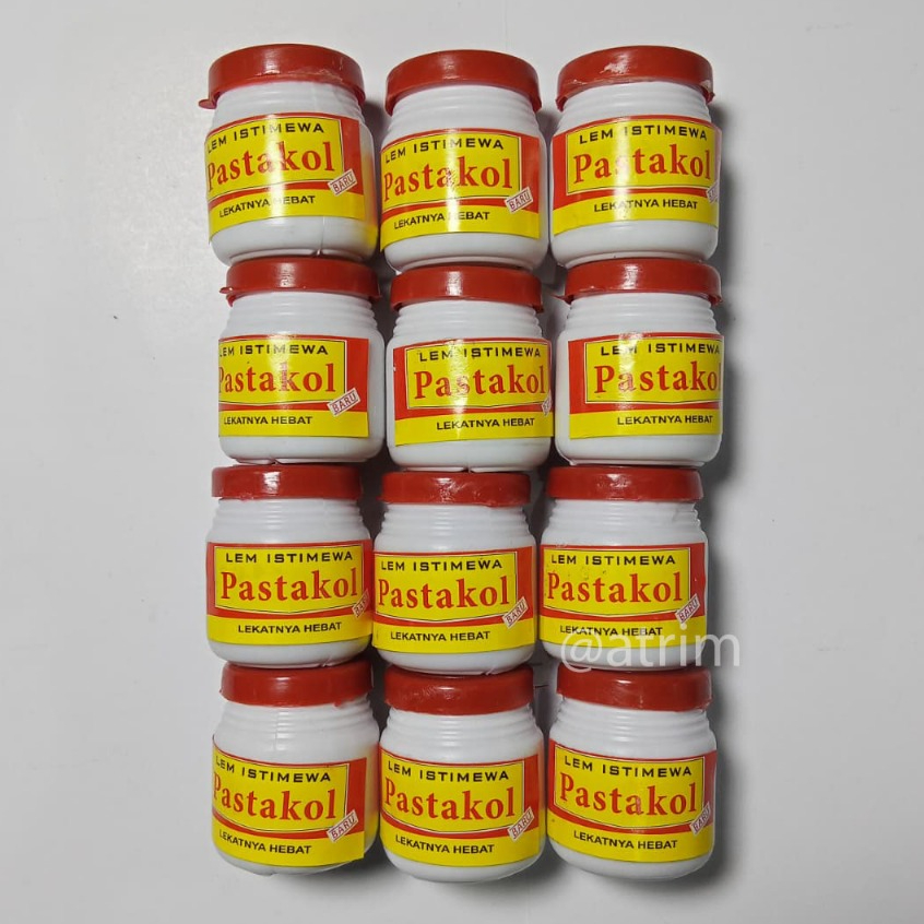 

(12 Pcs) Lem Dlukol Pastakol Kecil | Lem Kertas Colek Kecil | Glue Colek Kecil