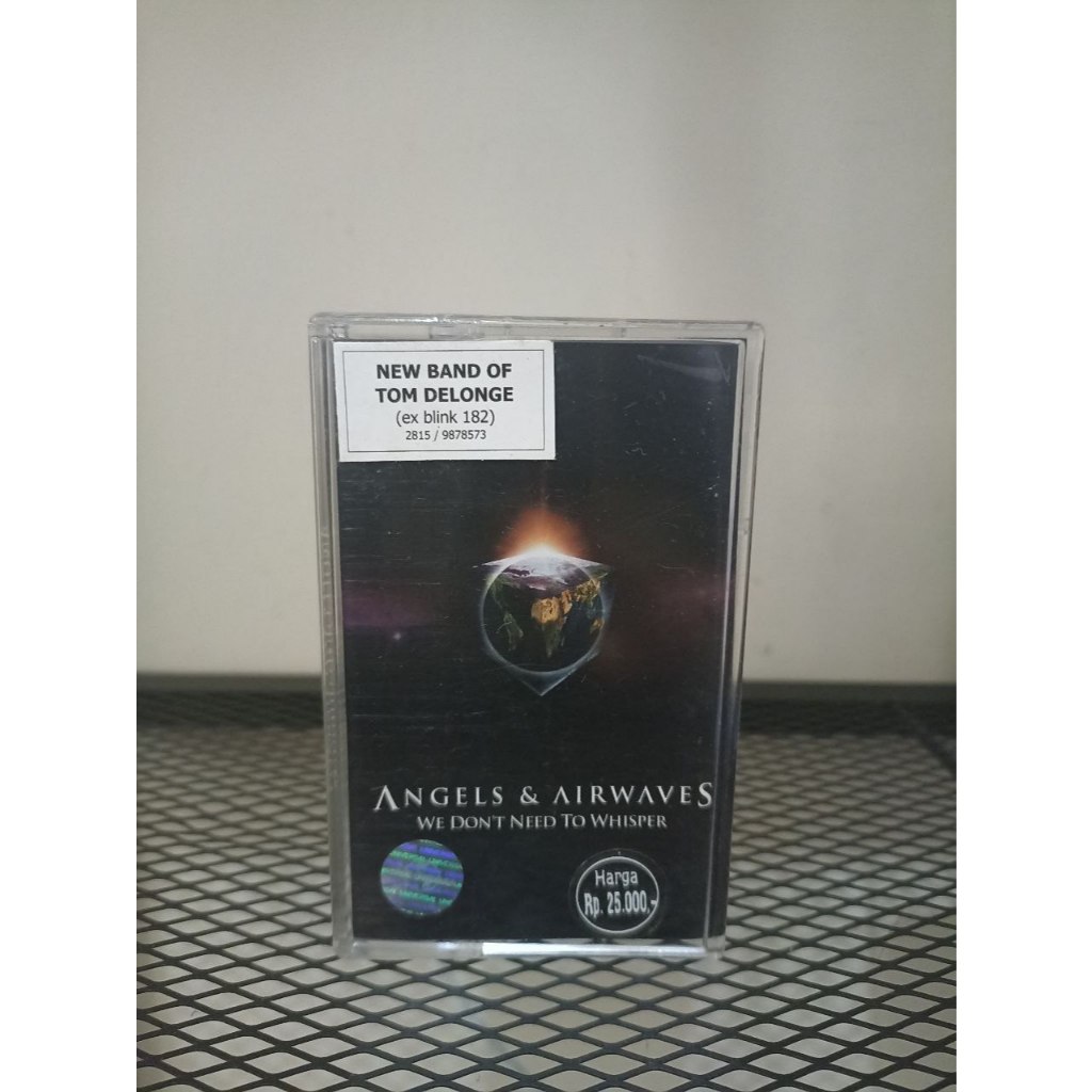 Kaset Pita Angels & Airwaves - We Don't Need To Whisper (Electro Pop,Punk,Post Punk)