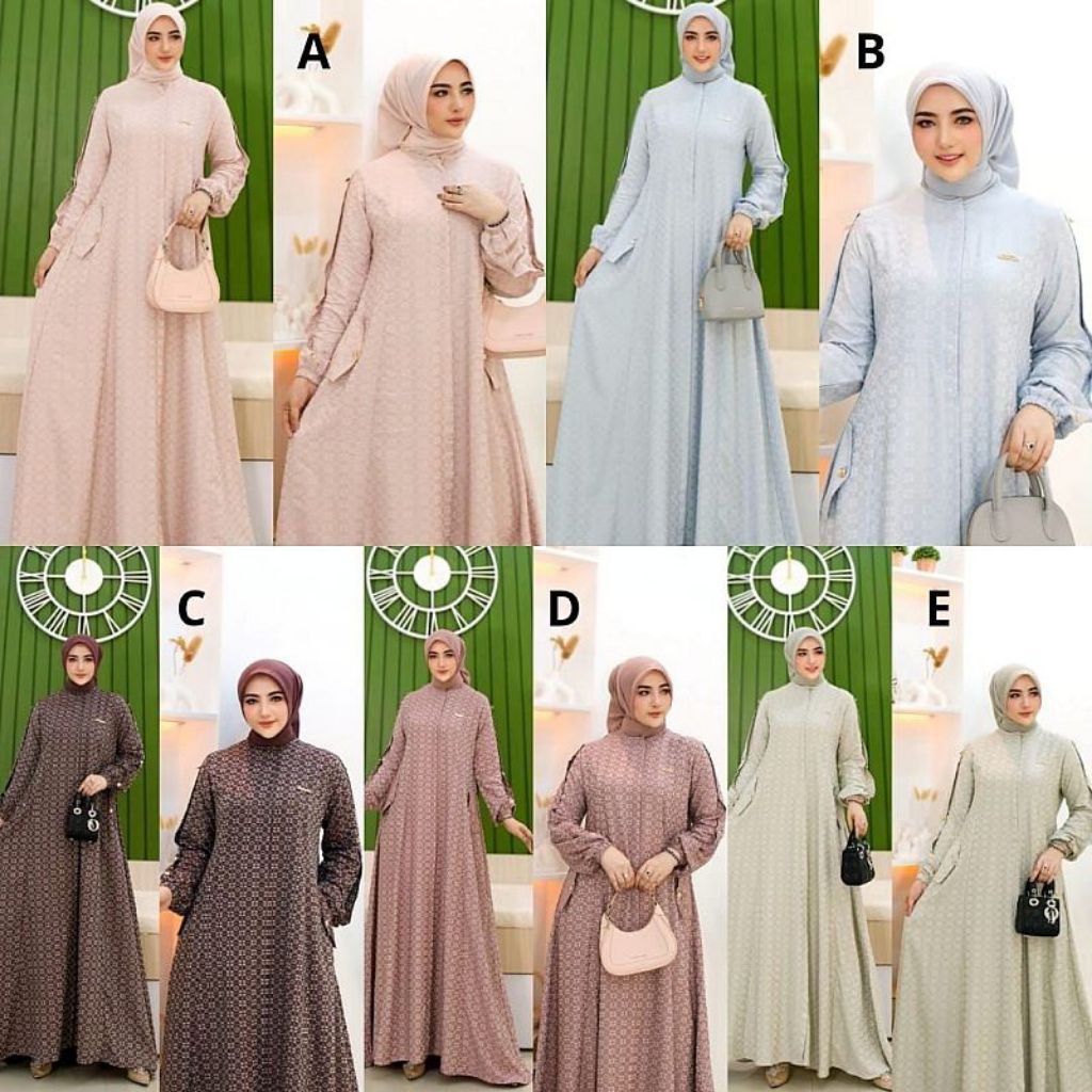 Kania Dress Muslim Original By Syafeera