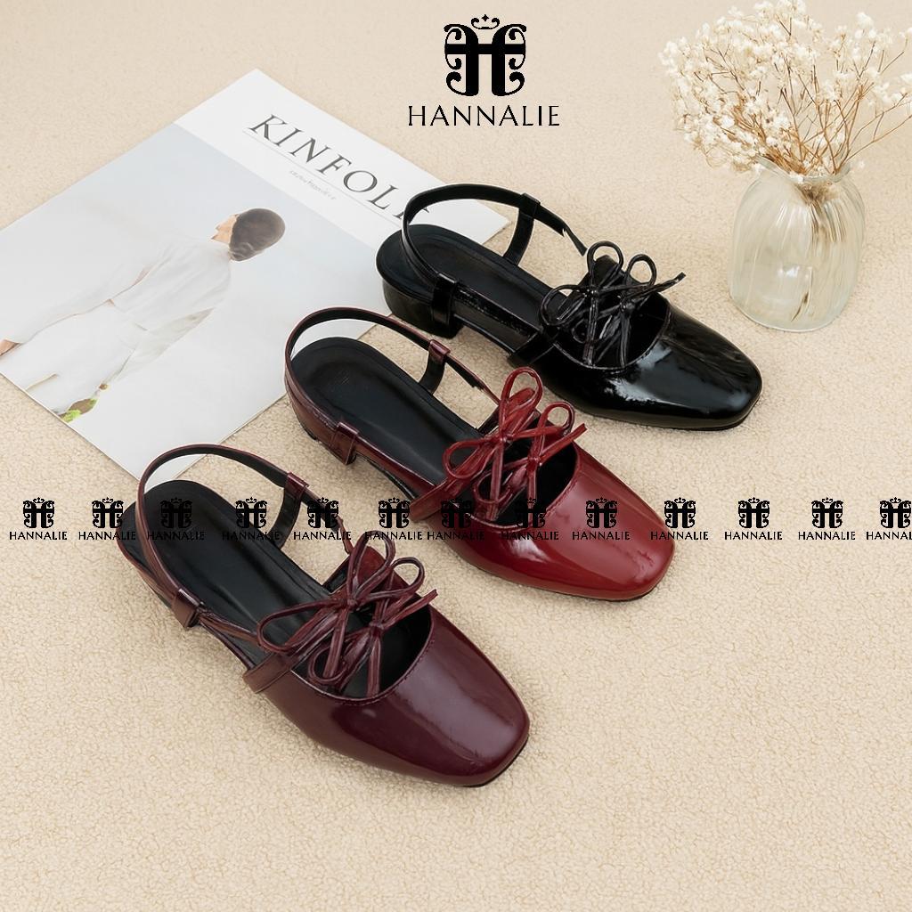 Sandal Wanita Flat Shoes Kekinian Hak 3 Cm Elegant Terbaru
