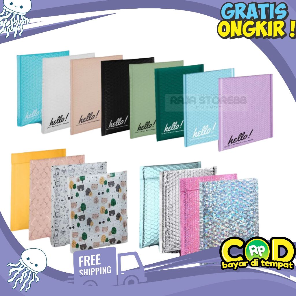 

Amplop Bubble Mailer BUBBLE WRAP Envelope (10 PCS)