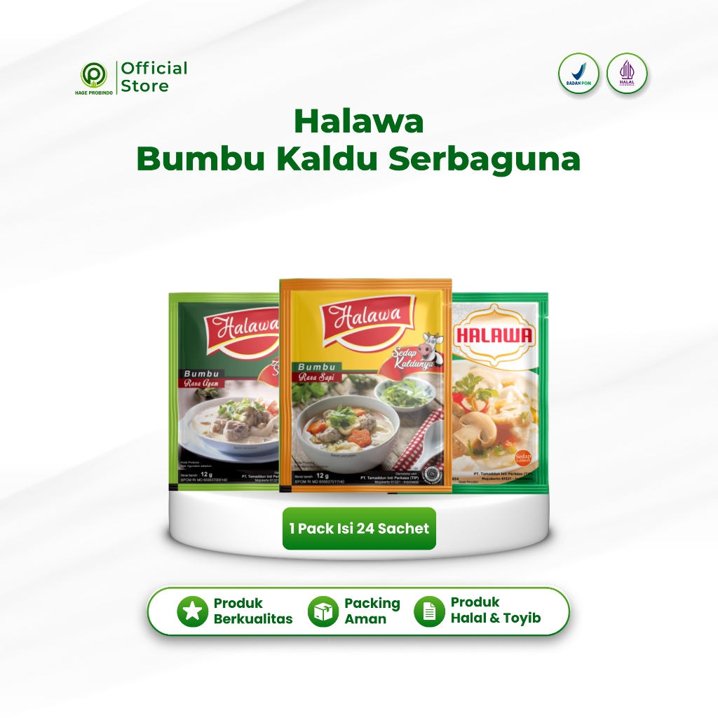 

Kaldu Jamur Ayam Sapi Halawa Bumbu Masak Organik Penyedap Rasa Serbaguna Sehat Berkualitas