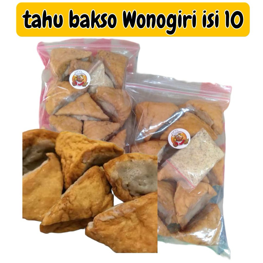 

Tahu bakso wonogiri isi 10
