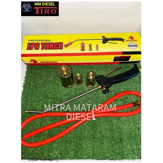Lpg Torch Massaki / Heating Blow Torch Lpg / Obor Bakar Set Massaki