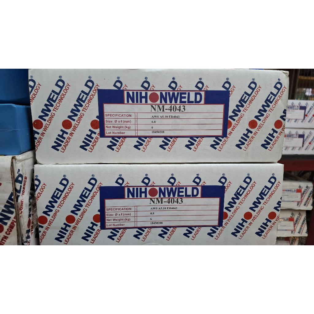 Kawat Las Aluminium Mig ER4043 Nihonweld