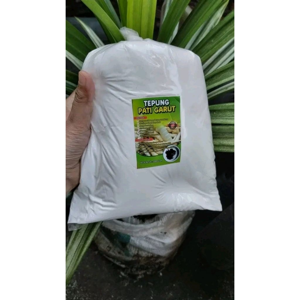 

1kg tepung garut/angkrik/wirut/lerut obat asam lambung