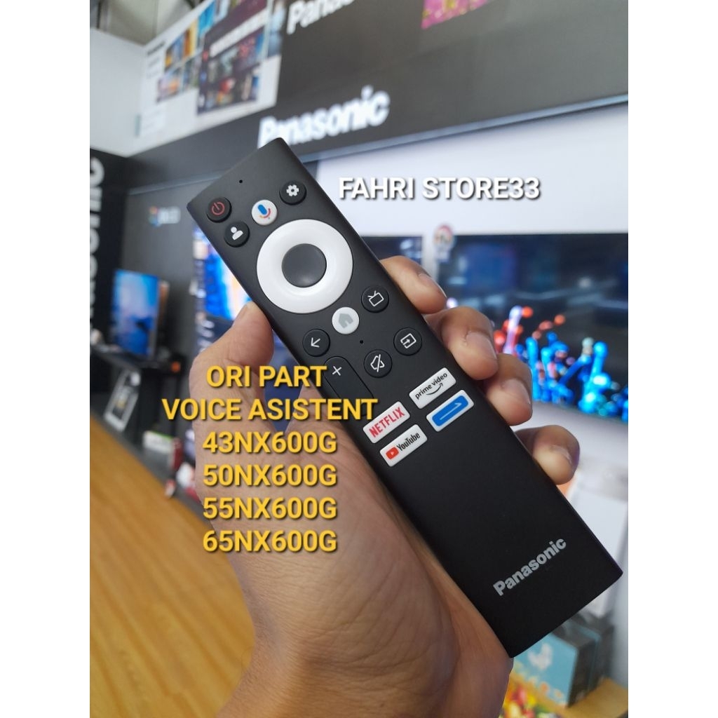 Remote TV Panasonic Google TV Original Voice Asistent 43NX600G 50NX600G 55NX600G