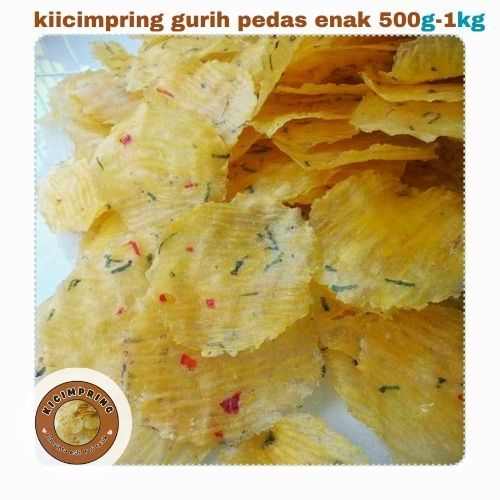 

kicimpring singkong mentah pedas gurih murah meriah 500g/1kg