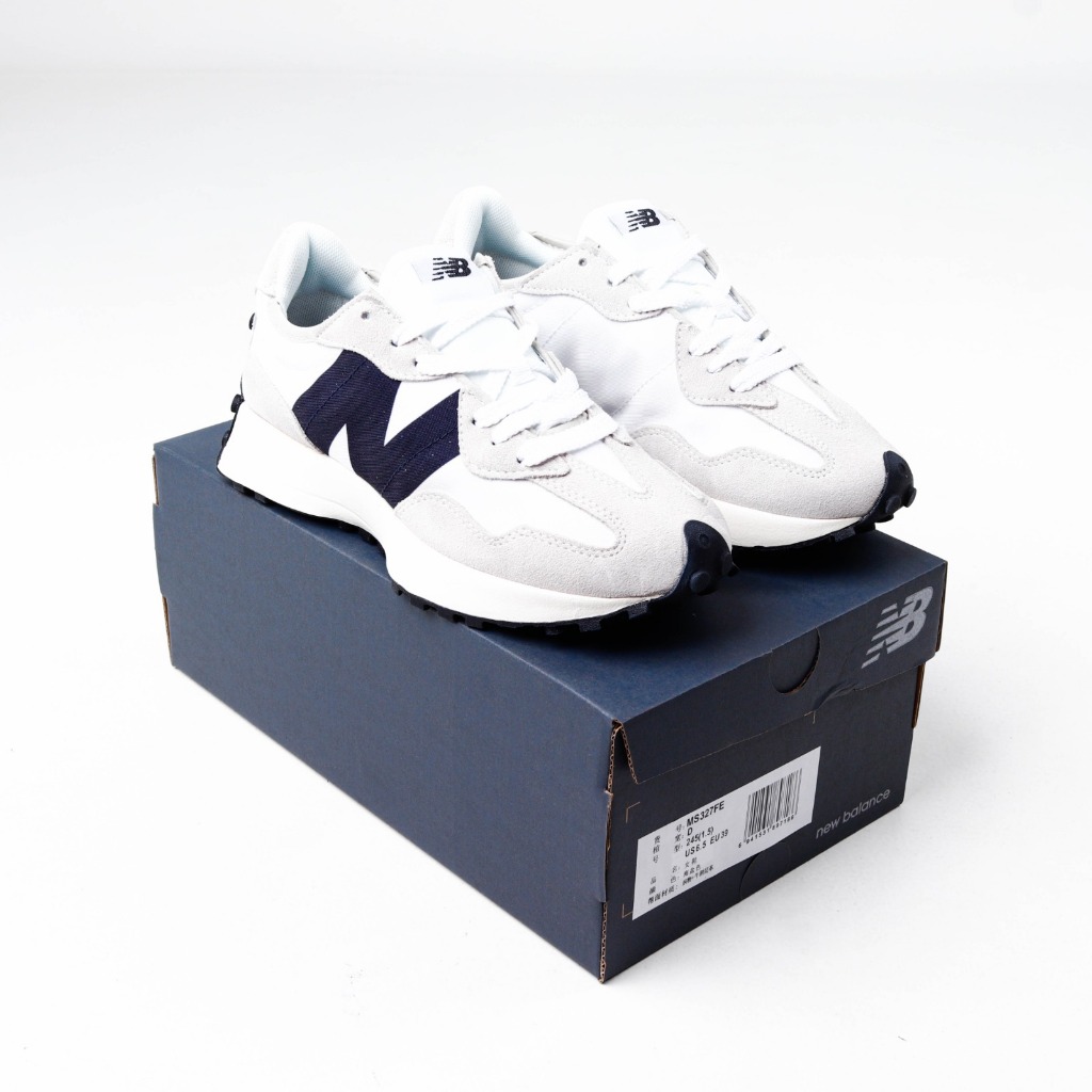 New Balance MS327FE Sea Salt Black - NB 327