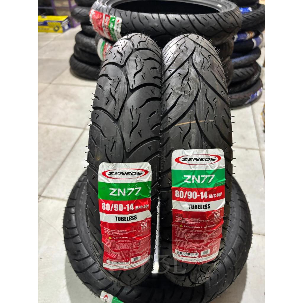 BAN LUAR ZENEOS ZN77 80/90 RING 14 TUBELESS