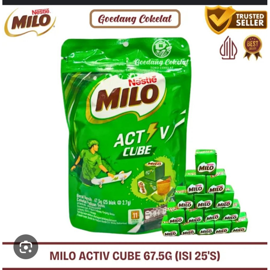 

NESTLE MILO ACTIV CUBE ISI 25 BLOK
