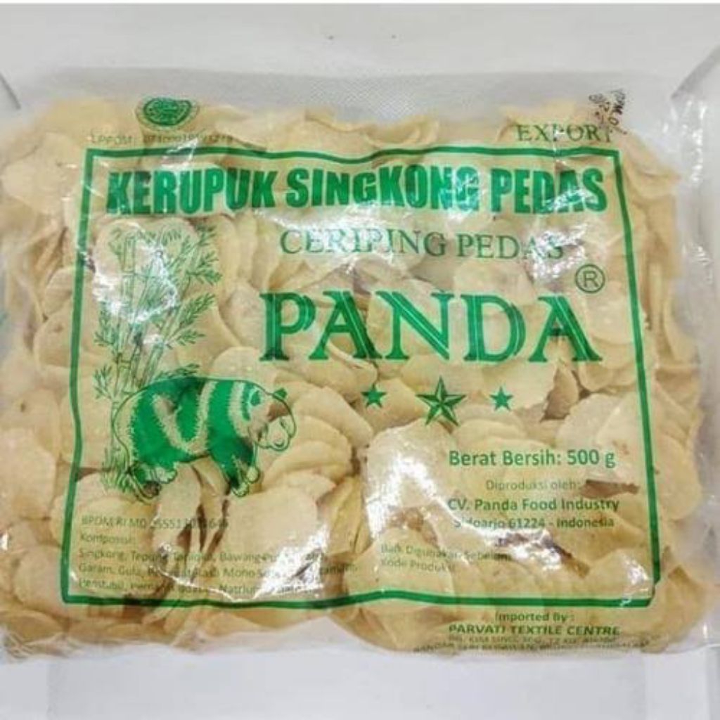 

Kerupuk Ceripinh Cap Panda Kampung