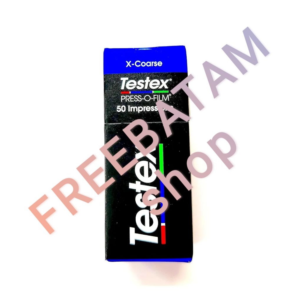 

TESTEX PRESS O FILM REPLICA TAPE COARSE with Profile