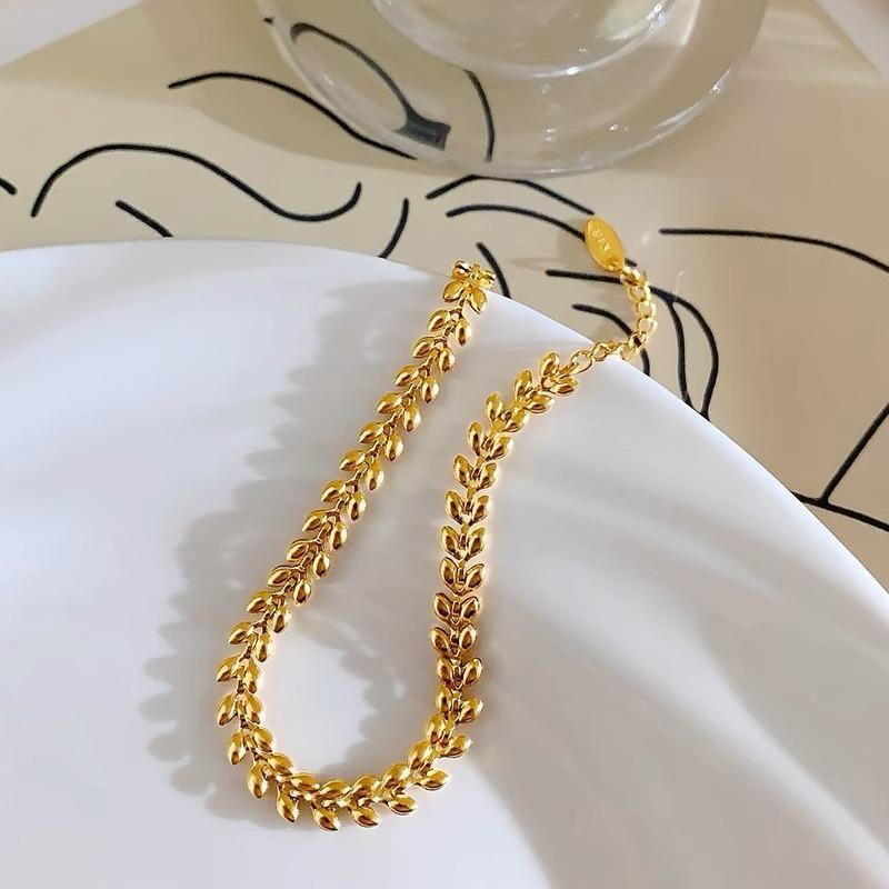 Gelang Serut Naila - Gelang Tangan Wanita - Gelang Mirip Emas Asli - Gelang Bunga - Gelang Tipis Ele