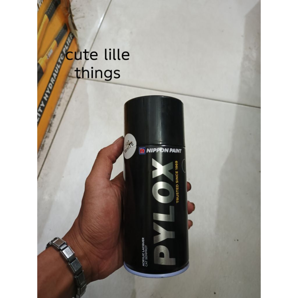 pylox pilox cat semprot nippon paint type 102 white putih
