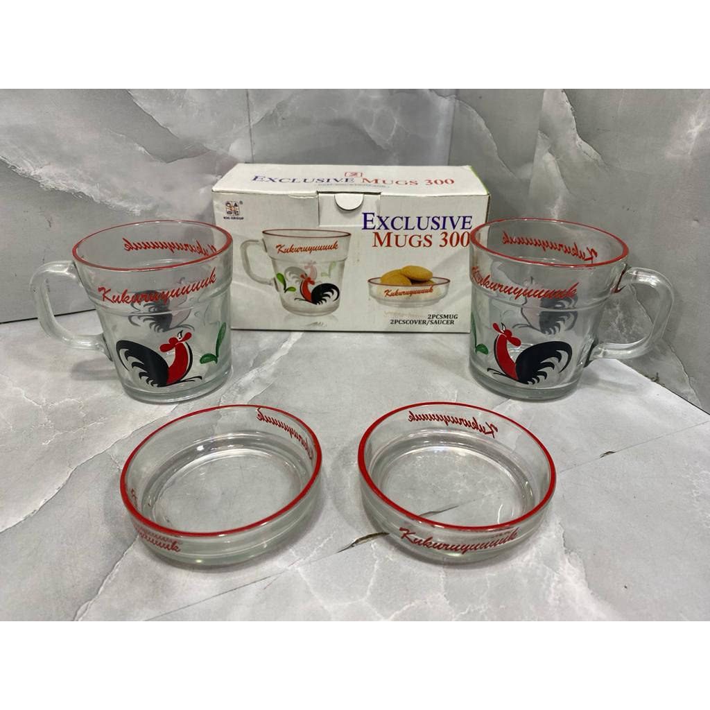Gelas ayam exclusive CCM-300 / Gelas coffe CCM-300