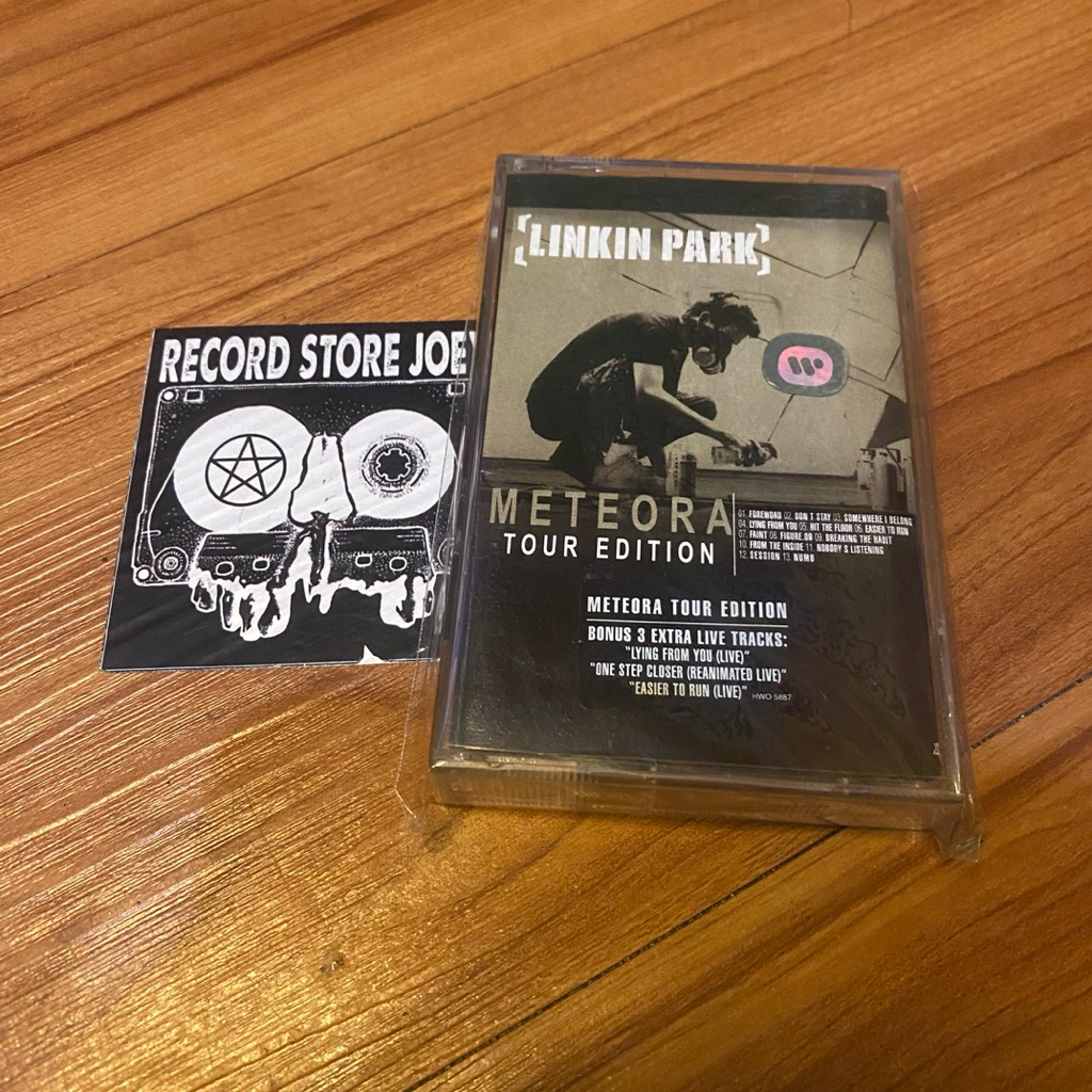 kaset linkin park - meteora tour edition