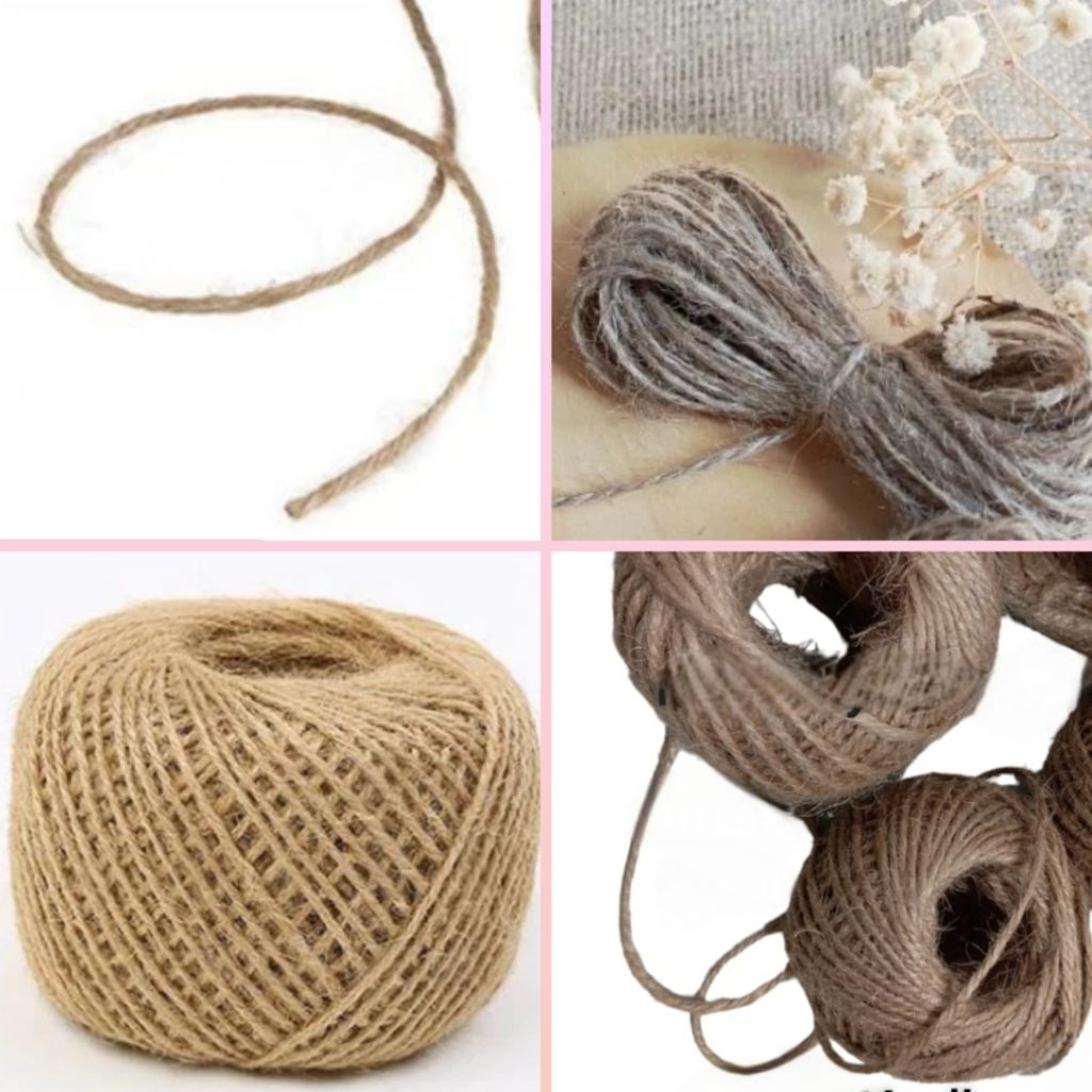 

1 roll tali goni / tali bahan craft / tali prakarya