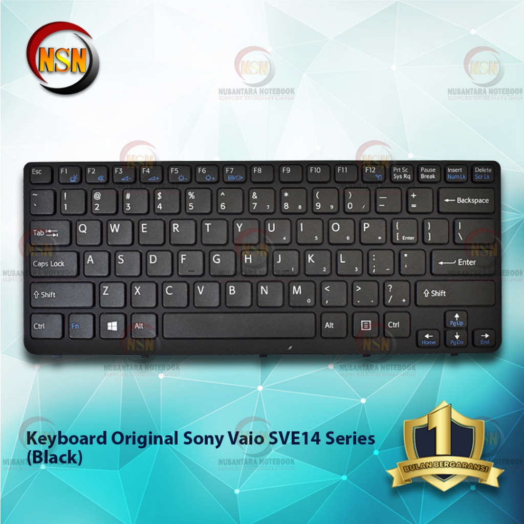 KEYBOARD SONY For Sony Vaio SVE11 Series (Black)