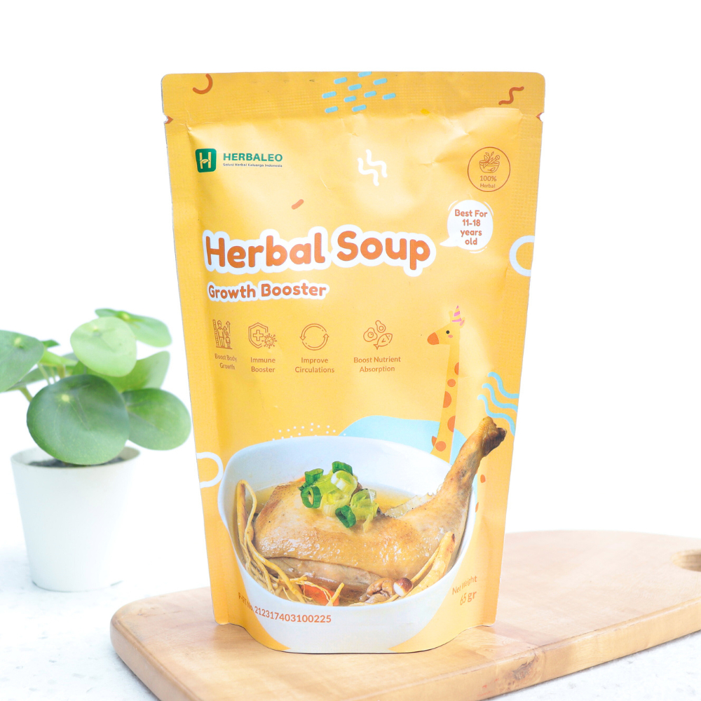 

GROWTH BOOSTER HERBAL SOUP FOR KIDS - HERBALEO