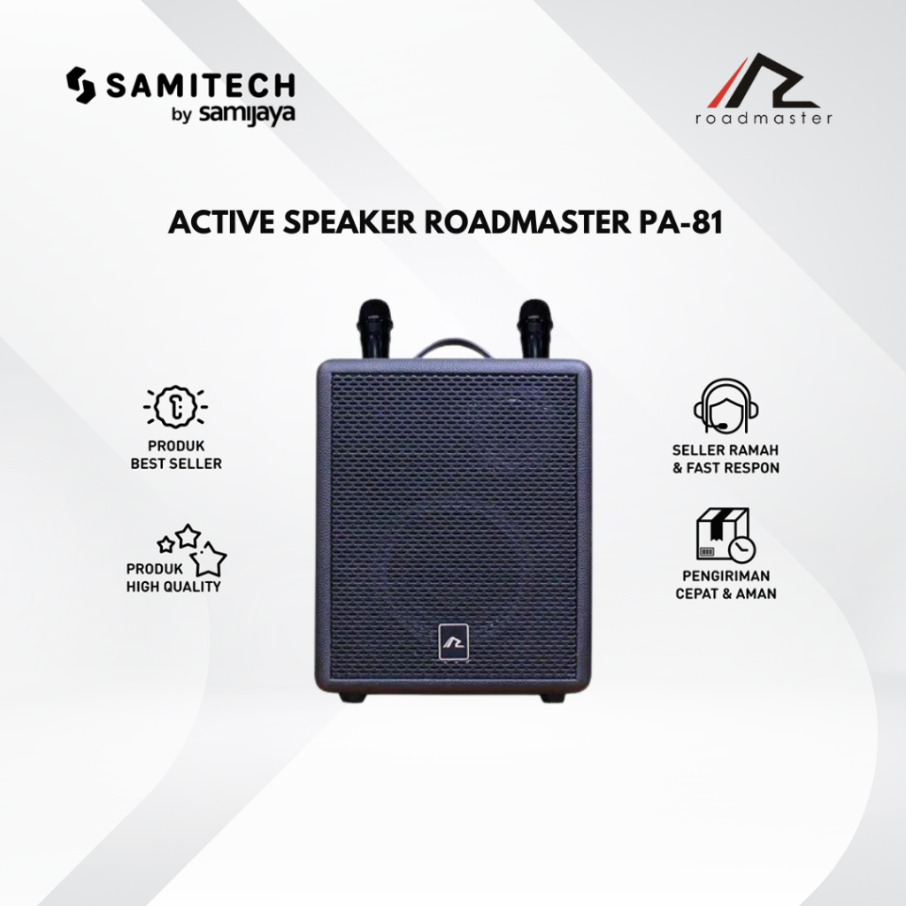 SPEAKER AKTIF ROADMASTER PA-81 BERGARANSI RESMI