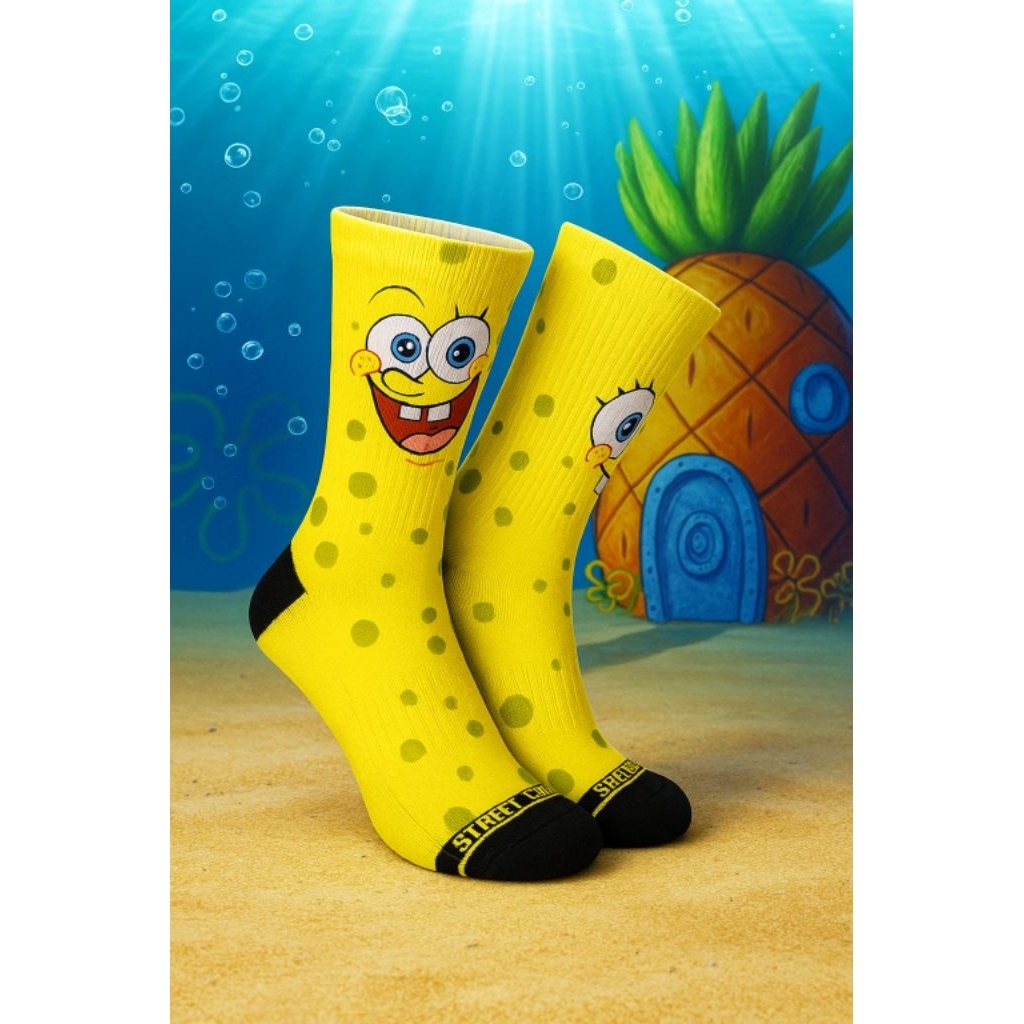 Kaos Kaki Starfight Spongebob Squarepants Karakter / Kaoskaki