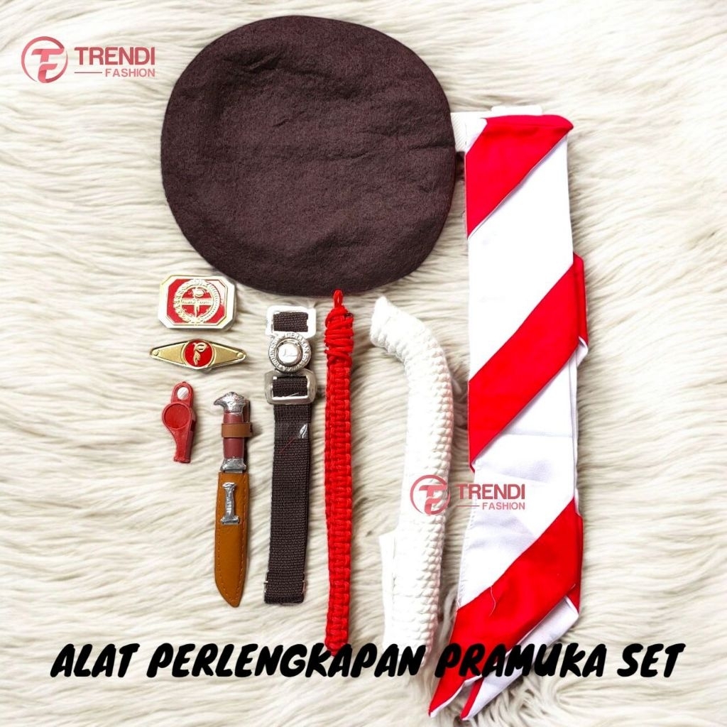 Atribut Pramuka Lengkap Alat Perlengkapan Pramuka Set