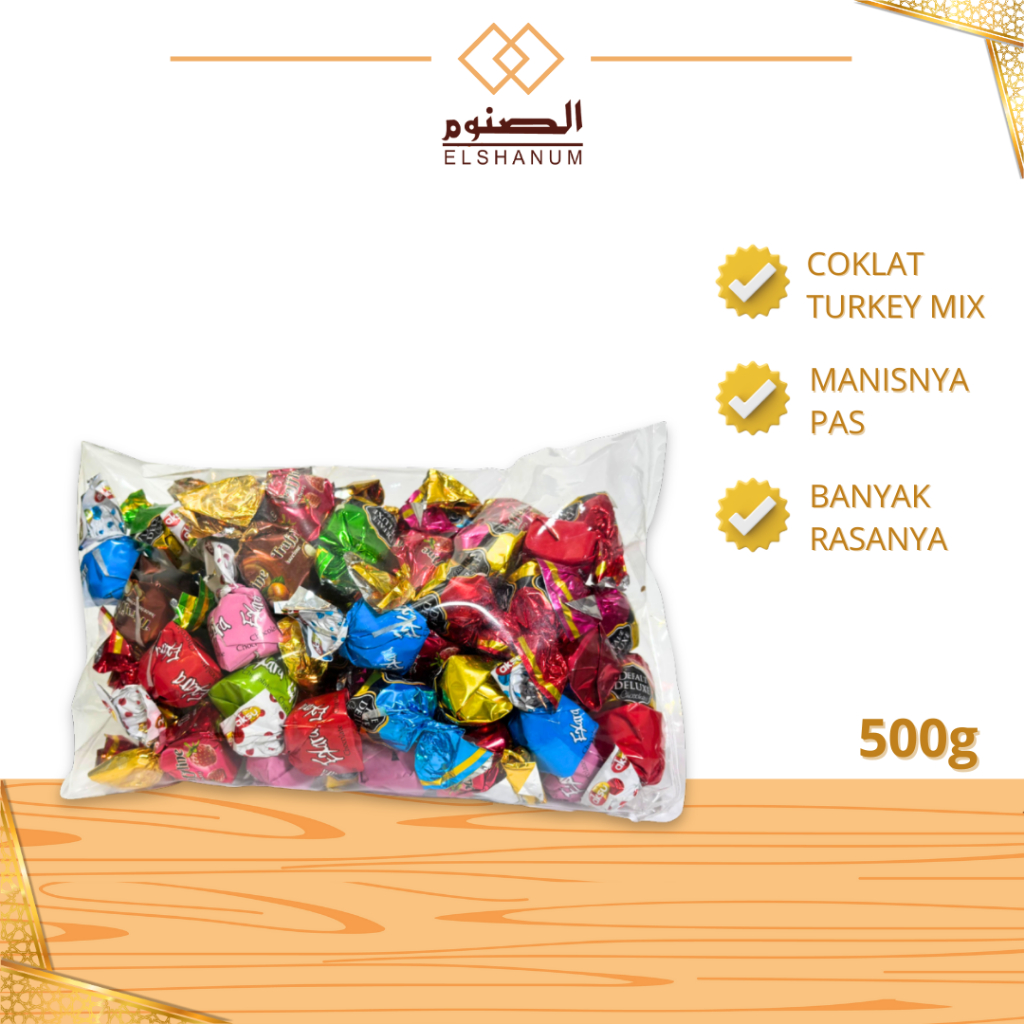 

COKLAT ARAB ALL MIX 500GR / TURKEY / COKLAT ARAB / OLEH OLEH HAJI DAN UMROH