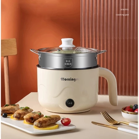 Panci Kukus Stainless Panci Steamer Serbaguna/Memasak Praktis Kukusan Listrik Multifungsi Low Watt